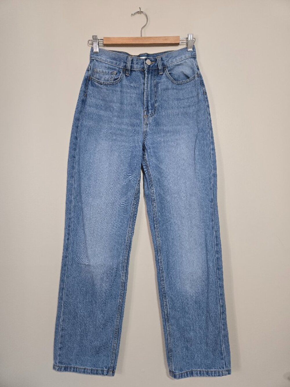 Oak + Fort High-Rise Jeans blue 100% Organic cotton size 24
